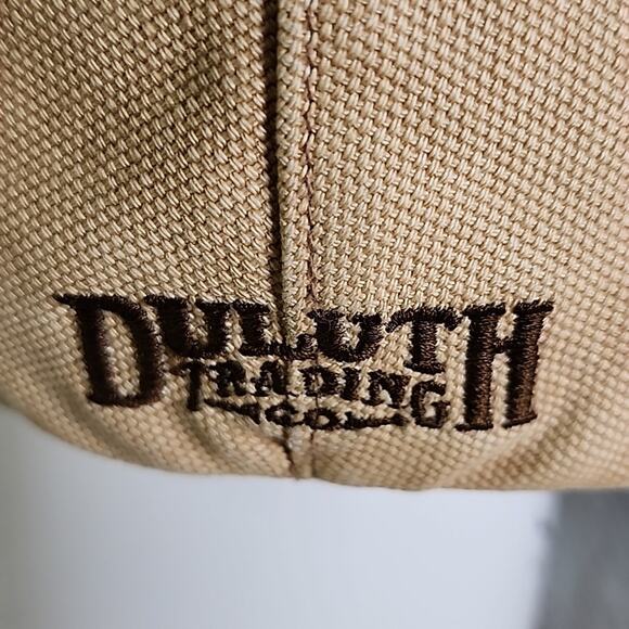 Duluth Trading Co. Cotton Newsboy Tan Cap Hat Medium - Picture 5 of 10